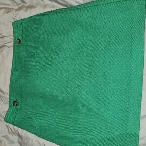Ann Taylor Green Stretch Skirt • Women’s Size 8 • Work & Casual
